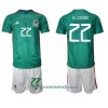 Conjunto (Camiseta+Pantalón Corto) México Luis Romo 7 Primera Equipación Mundial 2022 - Niño